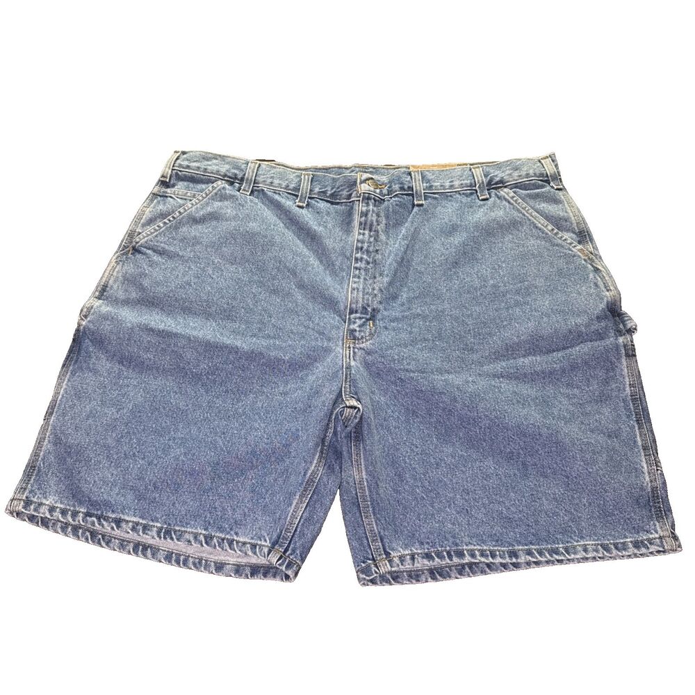 Vintage Y2K Carhartt Carpenter Shorts Mens Size 46 Loose Fit B29 STW Denim Jean